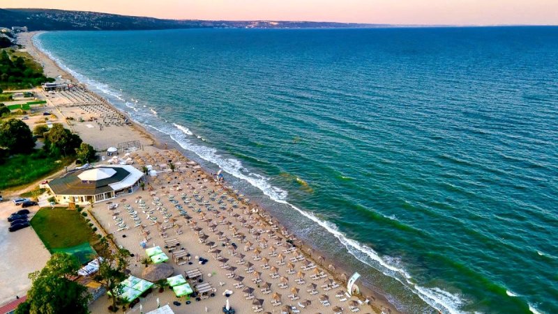 Плажът на Кранево