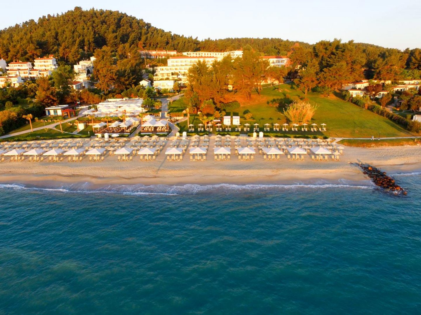 Хотел Aegean Melathron Thalasso Spa hotel Касандра, Халкидики