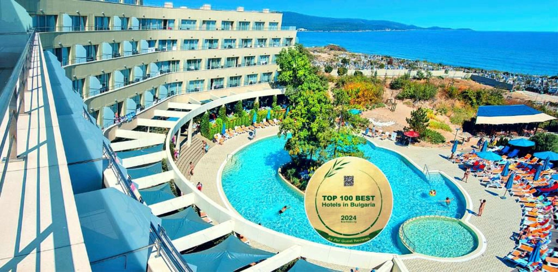 Хотел Жерави в Приморско - България